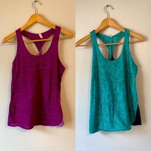 Lucy Workout Tanks - set of 2
